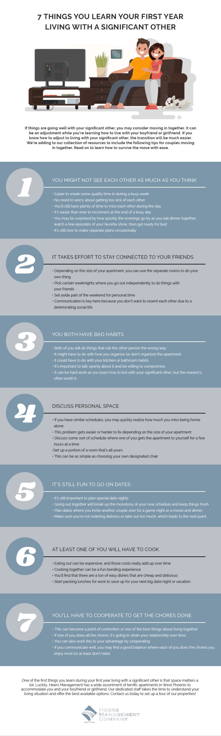 7 Things You Learn Your First Year Living with a Significant Other